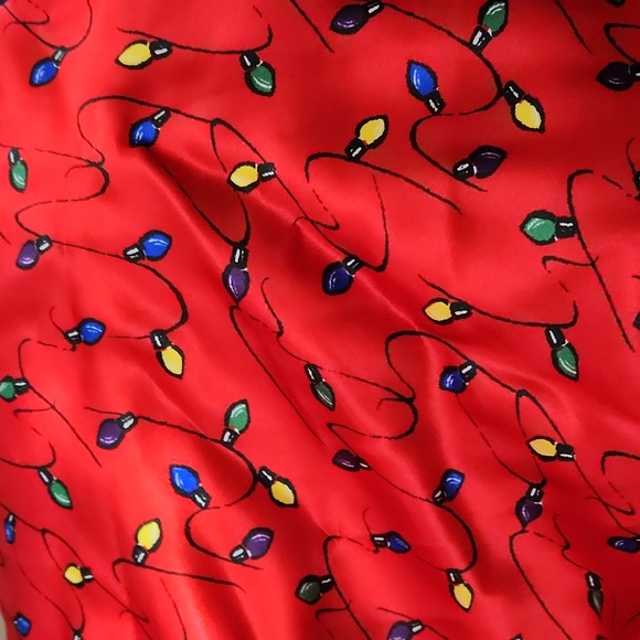 Cinema Eloile Holiday Cami red satin feel adjustable straps - Picture 2 of 7